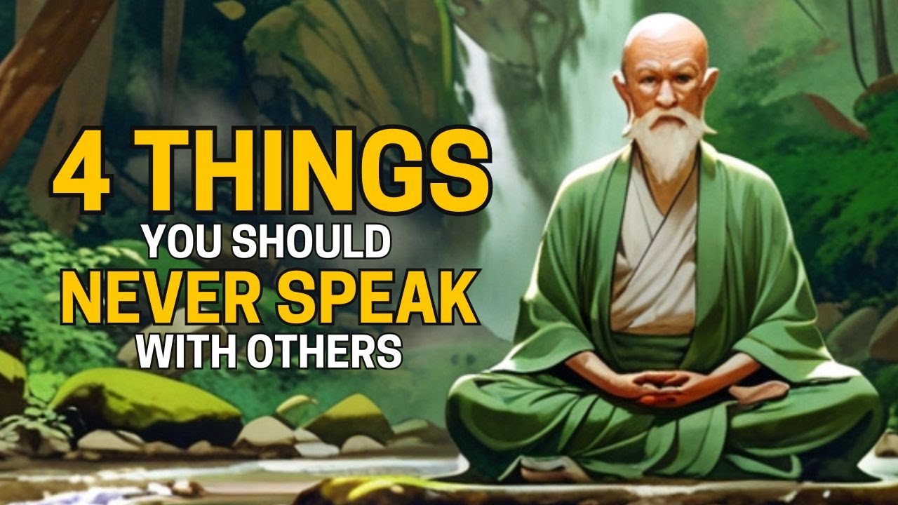 4 things you should never speak with others | Buddhism In English - YouTube