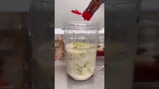 Avocado Almond Milk Smoothie🥑#foryou #avocadosmoothie #almondmilkshake #avocado #healthydrink #asmr