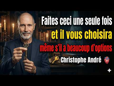 Faites ceci une seule fois et il vous choisira, même s'il a beaucoup d'options | Christophe André.