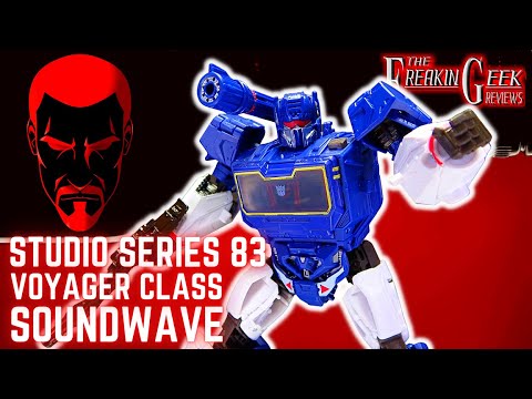 Transformers Studio Series 83 Voyager Transformers: Bumblebee Soundwave  Action Figure