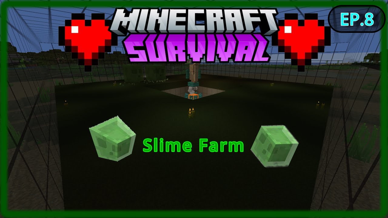 Minecraft Highcraft AFK Slime Farm | Highcraft | EP.8 | Minecraft Survival - YouTube