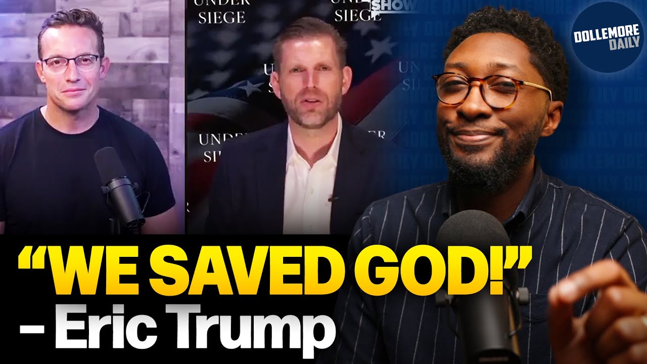Eric Trump FACES ANGRY BACKLASH after claiming his father SAVED GOD AND CHRISTIANITY