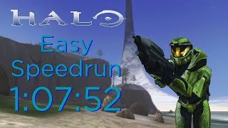 [WR] Halo CE Easy in 1:07:52