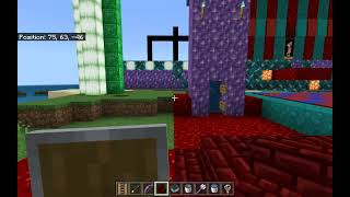 The Glitch 4650 Playing Minecraft Building Fountain