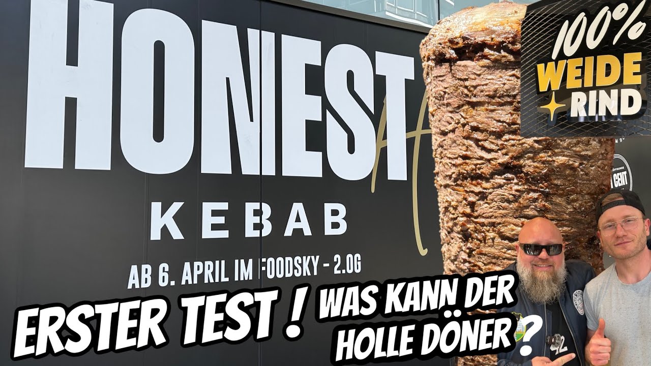 HONEST KEBAB @Holle21614  eröffnet seinen Döner Laden Ick teste - 030 BBQ