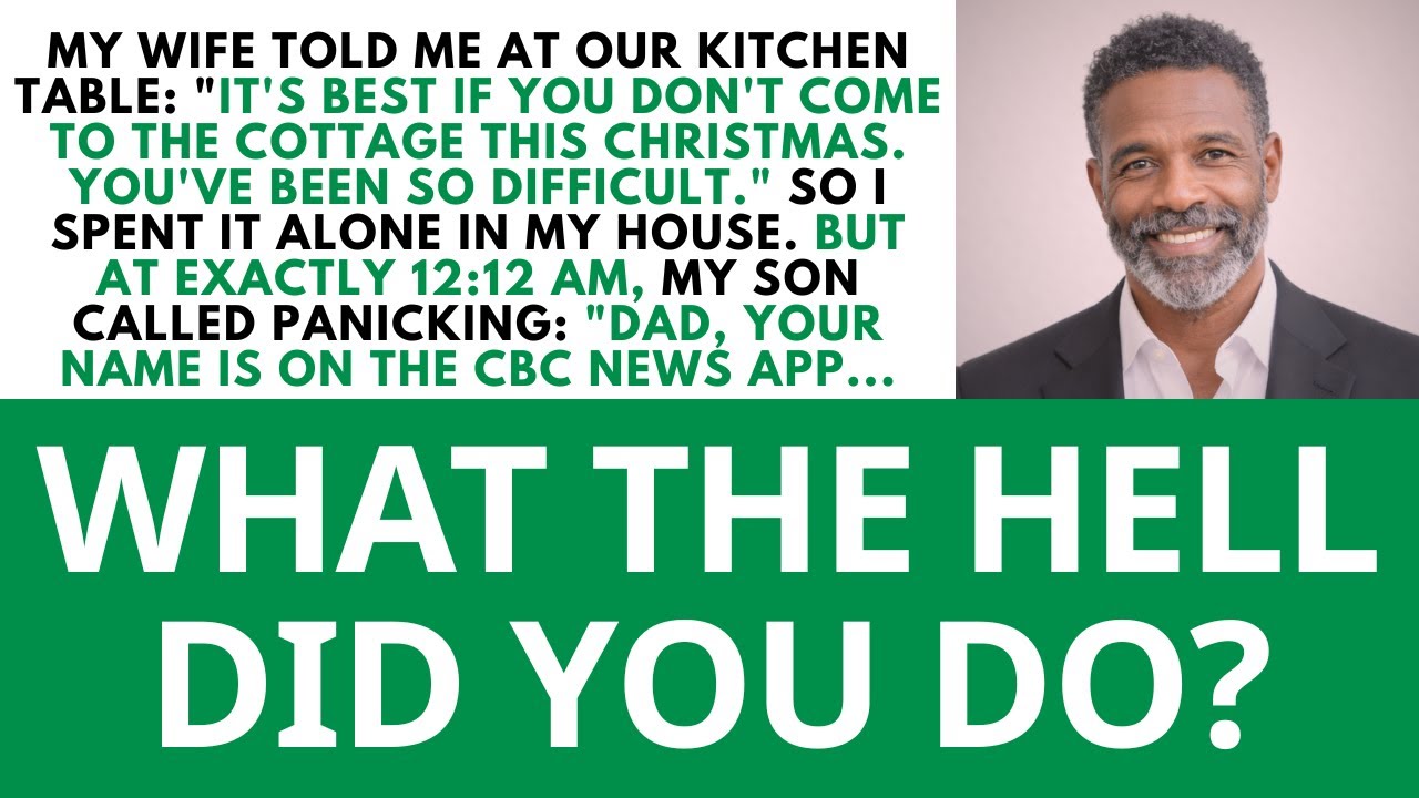 My Wife Said I Was Difficult At Christmas—Then My Son Called At 1201 AM What The Hell Is On...
