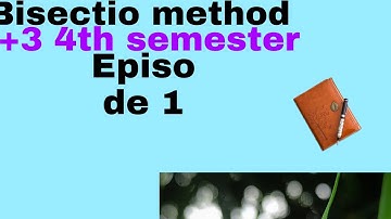 Bisection method|Bolzan method|Numerical method problem #1/with calculator