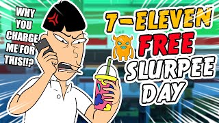 7-Eleven Free Slurpee Day Prank (Buk Lau) screenshot 3