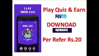 Play Quiz And Earn Money Daily | Qunami PRO App screenshot 5