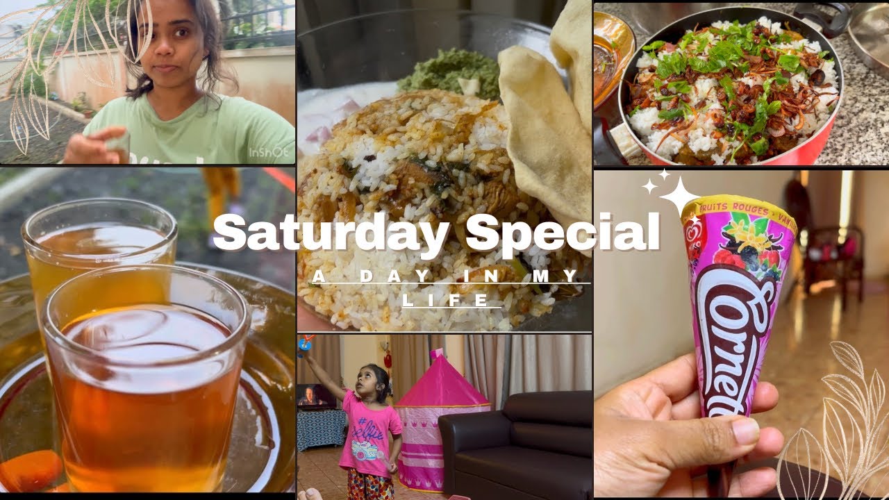 ഞങ്ങളുടെ ഒരു അവധി ദിവസം.. കൂടെ ബിരിയാണിയും😍