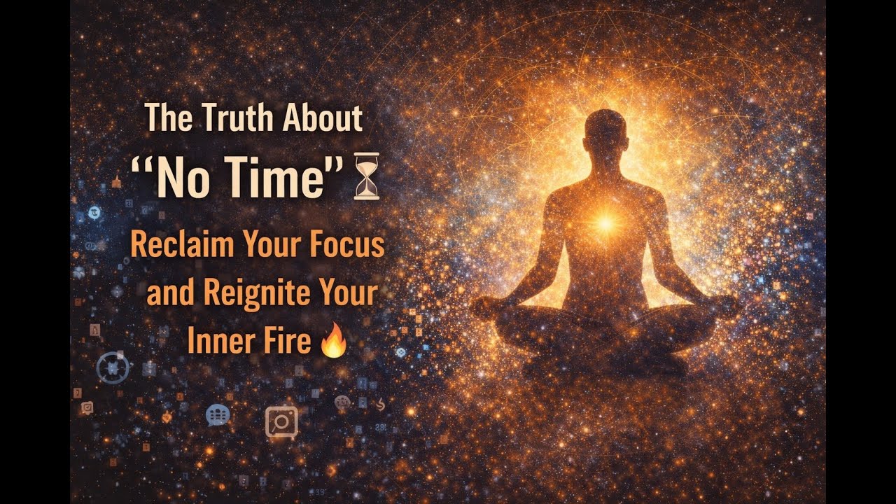 The Truth About “No Time” | Reclaim Your Focus and Reignite Your Inner Fire