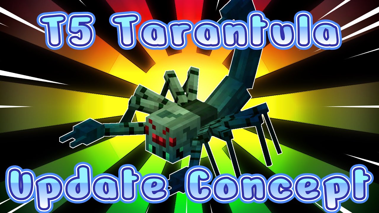T5 Tarantula Update Concept Hypixel SkyBlock YouTube