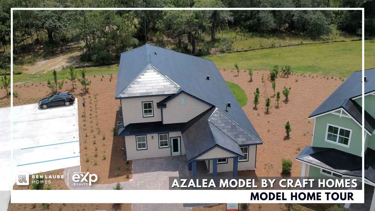 NEW Craft Homes Walkthrough in Weslyn Park - The Azalea Model | Sunbridge Community | St. Cloud, FL