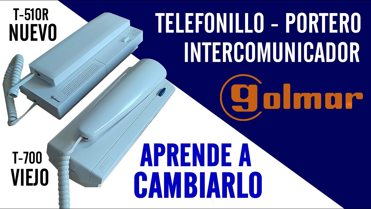 📞 Cambiar TELEFONILLO de portero (TEGUI) 📞 