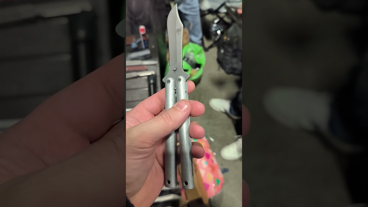 Нож Balisong Pike Щука от Vaula Knives, Нож Бабочка, Клинок 47 мск 2023