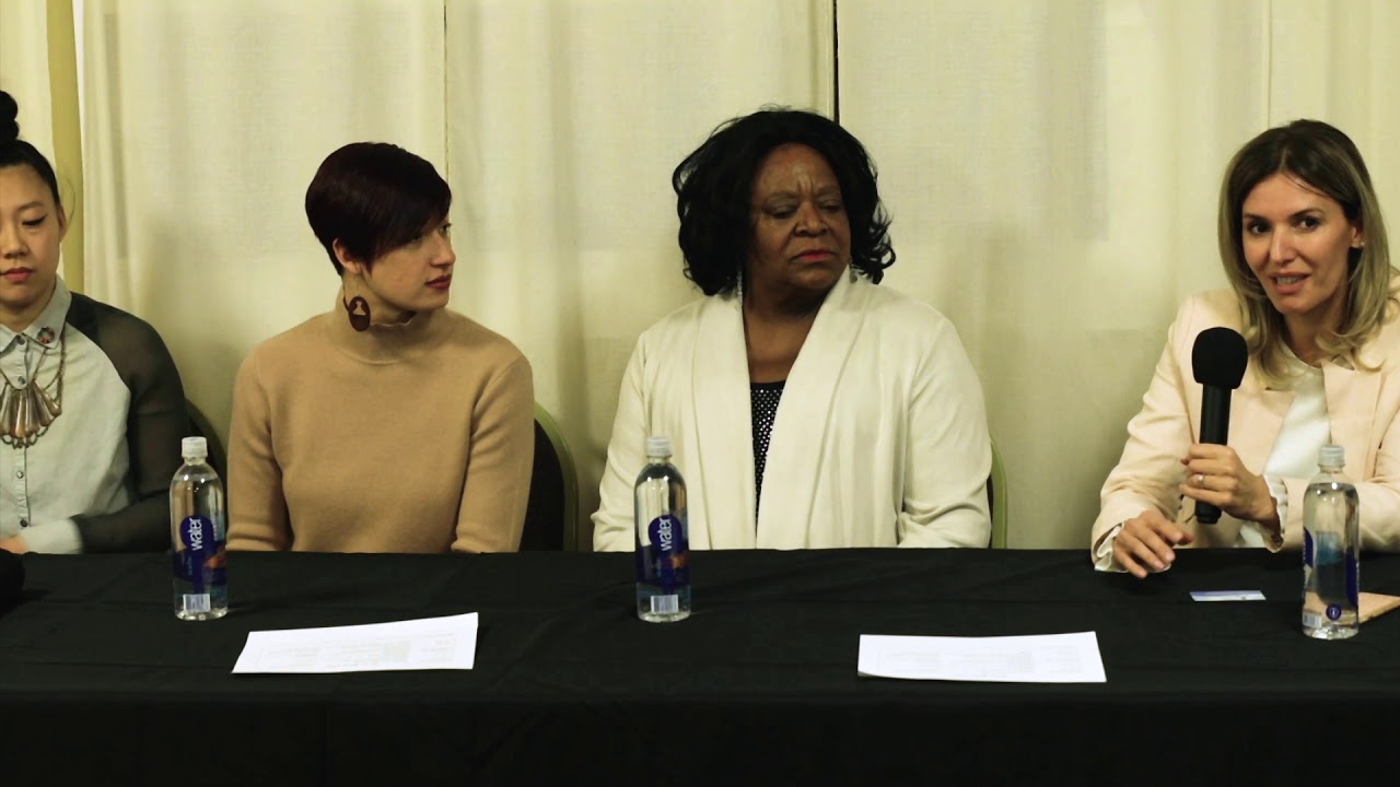 Jayne Kennedy Overton moderates Girls Must Play Panel picture