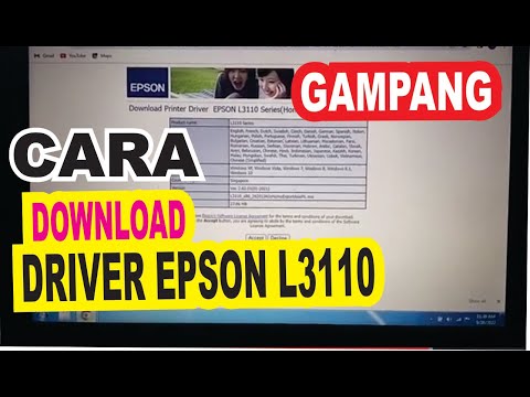 Cara Download Driver Epson L3110