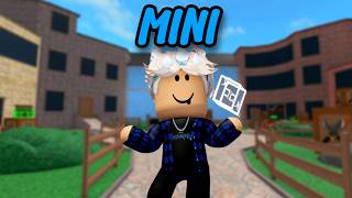 PLAYING MM2 AS A MINI AVATAR!!