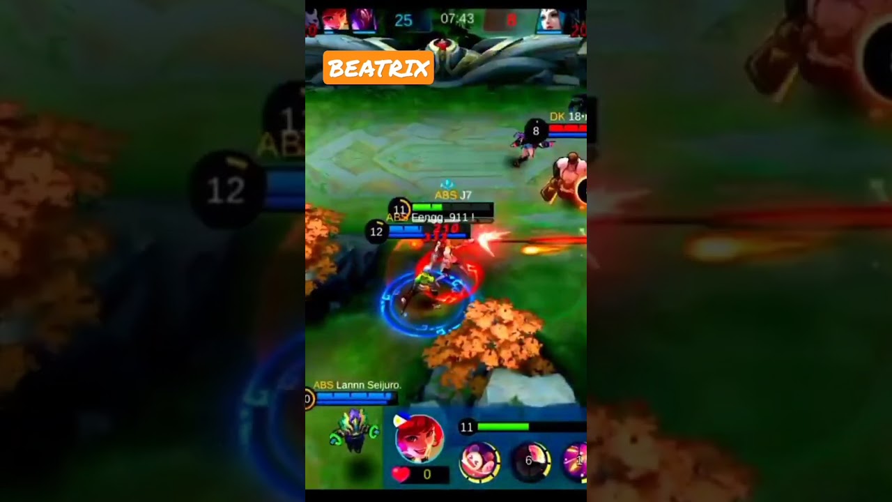 BEATRIX NEW M4 SKIN!BEST BUILD BEATRIX TERSAKIT TOP GLOBAL BEATRIX 2022 GAMEPLAY