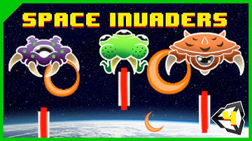 Space Invaders - Unity - pt.4(Invader Shooting)
