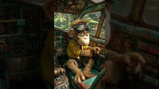 ΰ€ΰ€‘ΰ€Όΰ€€ΰ€Ύ ΰ€¬ΰ€ΰ€¦ΰ€° βοΈ | The Flying Monkey | 3D Funny Cartoon Story | Jungle Adventure
