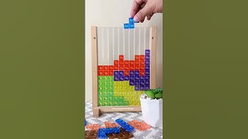 PART 191 || ASMR PLAYING COLORFULL TETRIS BLOCKS PUZZLE