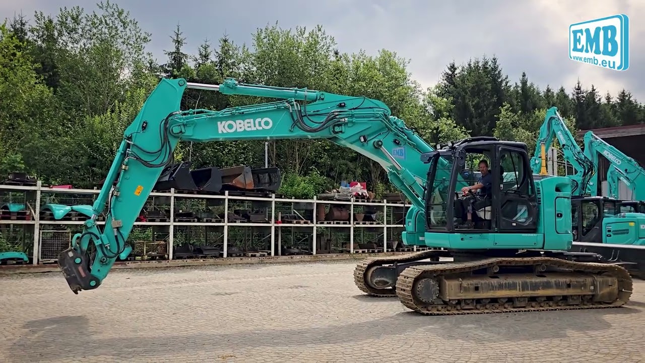 EMB Bagger | KOBELCO SK270SRNLC-5E | BJ 2022 | 124 KW | 29,1T | Kettenbagger mit Verstellausleger