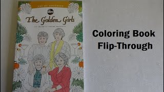 Art of Coloring The Golden Girls -   Coloring Book Flip through screenshot 2
