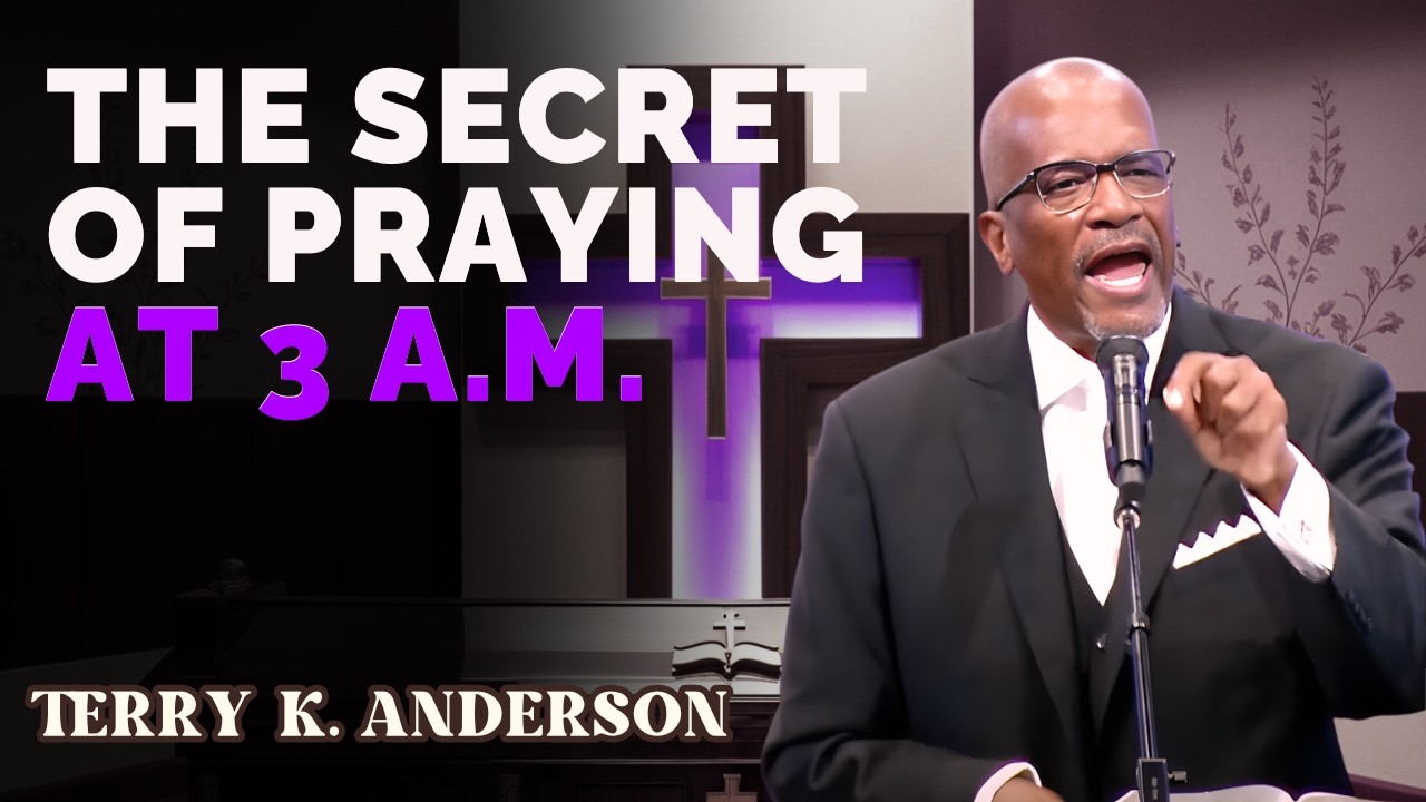 Rev. Terry K. Anderson Pastor  - Your Prayer Can Prevent Disaster