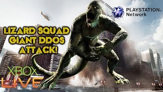 Lizard Squad Giant DDOS Attack