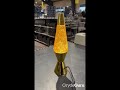 Guld glitterlampe med guld-glitter