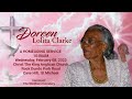 A Service of Thanksgiving for the Life of Doreen CLarke