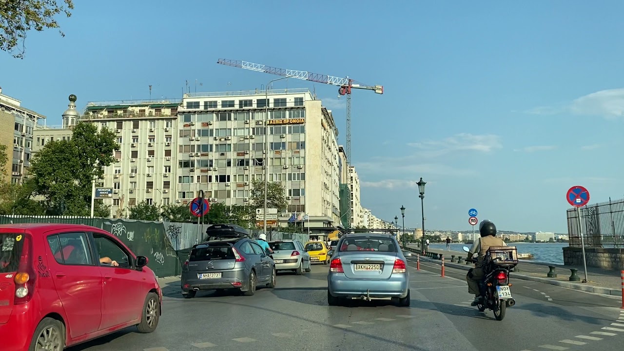 Sirtaki time, voznja, Solun centar, Tsimiski pa pored obale do Kalamaria