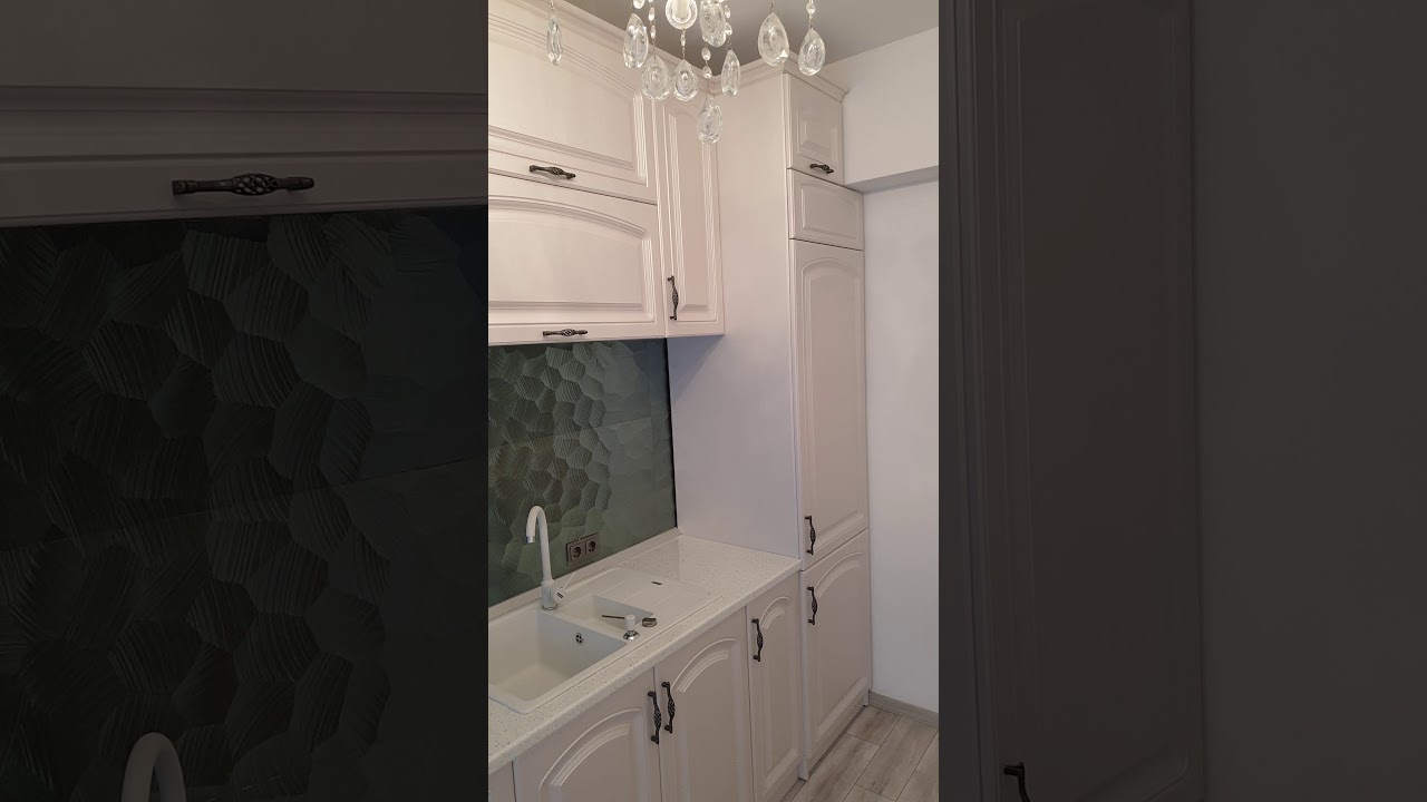 Mobilier Bucatarie mdf infoliat cu frezare clasica 0768811442