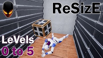 ReSizE Level 0 1 2 3 4 5 (Puzzle Game)