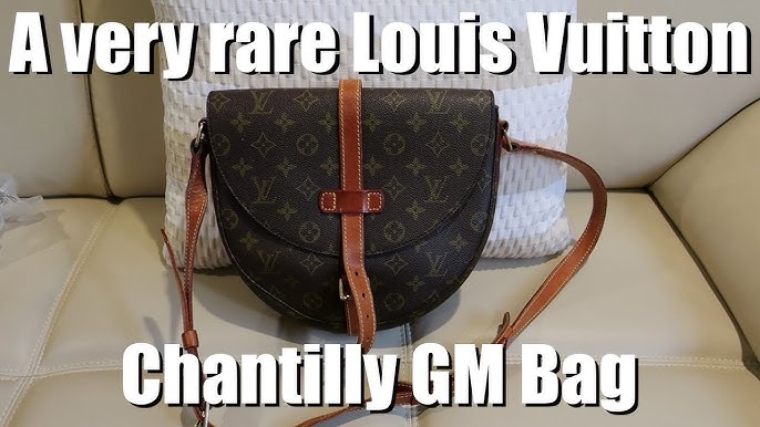 reverse monogram chantilly lock bag