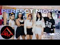 Dh crew  perfect night  le sserafim  kpop in public  indonesia