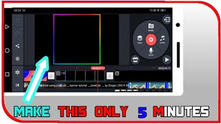 how To Make Color Full Video Border In Kinmaster | video border |