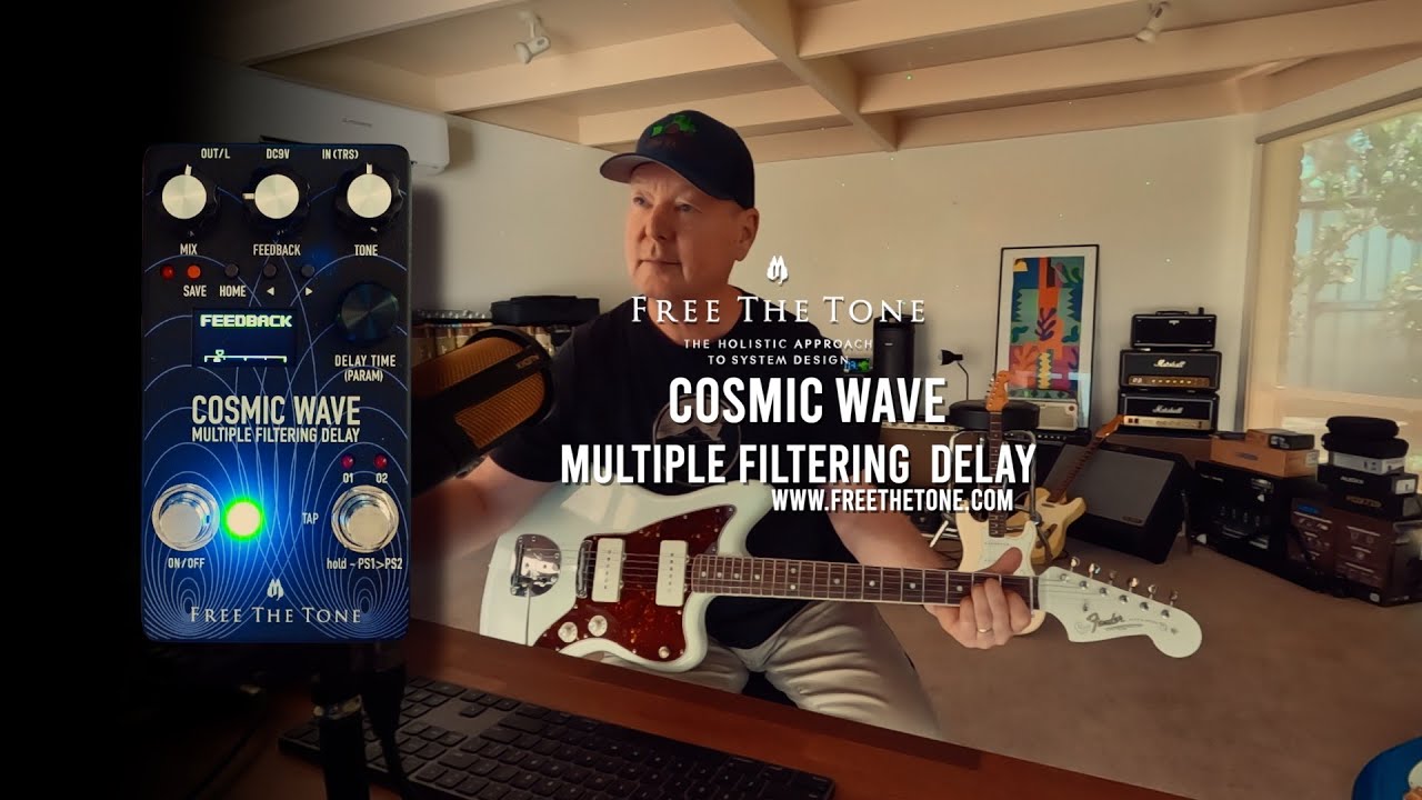 Free The Tone: COSMIC WAVE Multiple Filtering Delay - Full Demo
