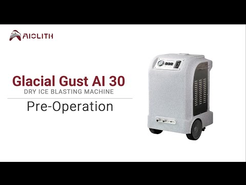Dry Ice Blasting Machine Demonstration
