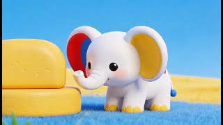 Ellie the Little Elephant 🐘 | Cute Animal Video for Kids | Tiny Tails TV