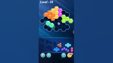 Block Hexa Puzzle Hero Level 33 Walkthrough