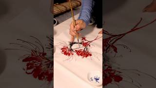 Drawing red spider lily!🌹🍷 #painting #drawing#tattooartist #tattooart #viralreels #artwork #shorts Drawing red spider lily!🌹🍷 #painting #drawing#tattooartist #tattooart #viralreels #artwork #shorts