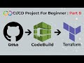 CI/CD Project For Beginner (Part 8) | Apply Terraform | Create Build Project in CodeBuild