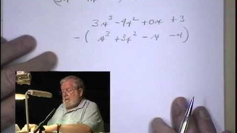 5.3.5 Multiplying Polynomials - Simplifying a Polynomial Expression