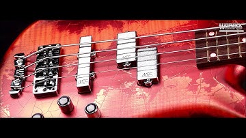 Warwick Custom Shop Masterbuilt - Streamer LX Faded Chrome Burgundy Red