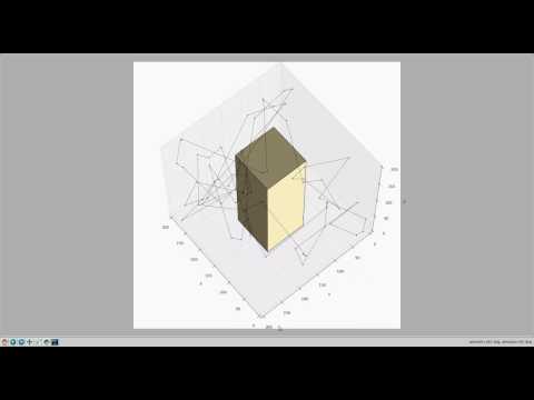 Random Walk (distance mode) 3D with obstacle