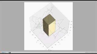 Random Walk (distance mode) 3D with obstacle
