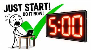 The 5 Minute Rule That Will Destroy Laziness Forever ⏳💪