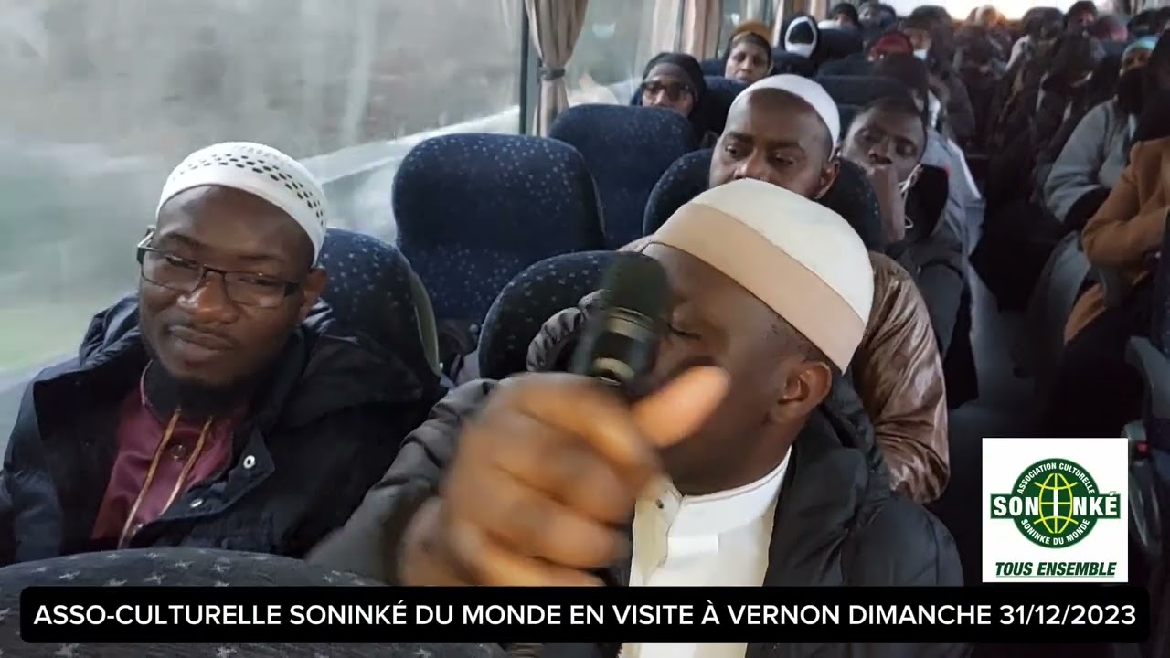 ASSOCIATION CULTURELLE SONINKÉ DU MONDE EN VISITE À VERNON DIMANCHE 31/12/2023 SONINKARA